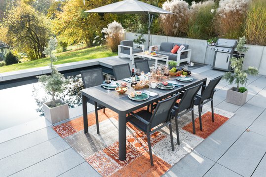 Gartenmöbel Set Luca 5tlg. Grau kaufen Segmüller