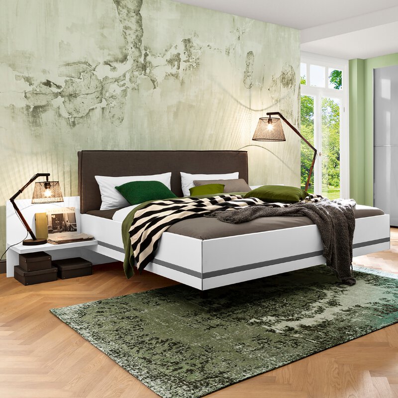 Bett Mit Nachttischen Concept Me 180 X 200 Cm Weiss Segmuller