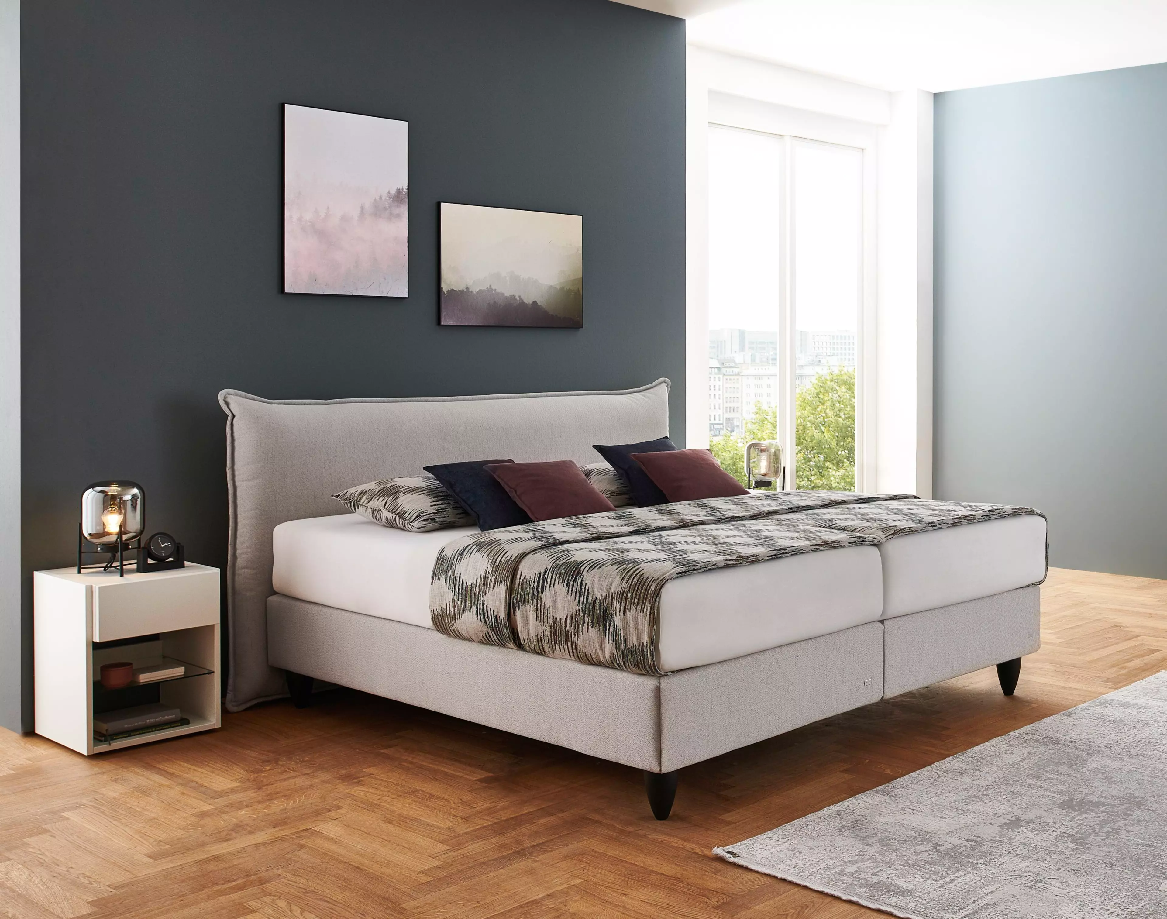 Boxspringbetten in 160 x 200 cm kaufen | SEGMÜLLER