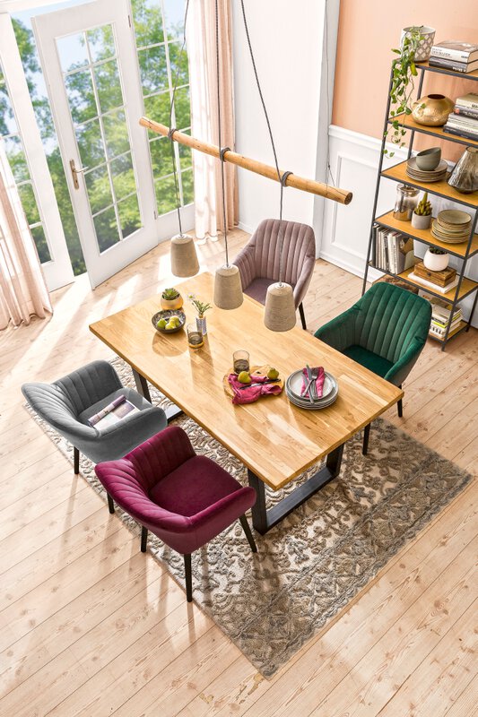 Stuhl - Emilia - Dunkelgrau - Actona | Online kaufen bei Segmüller