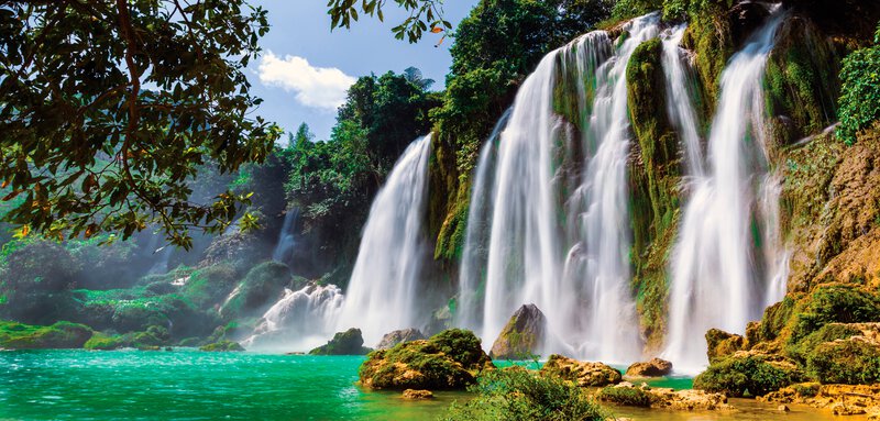 Landschaft - Waterfall VI