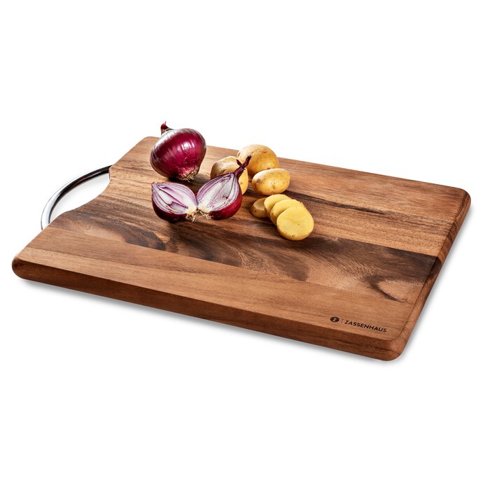 Casual Home Schneidebrett Aus Walnussholz Mit Saftrille – 39,9x27,9x1,9 Cm, Stabil & Stylisch Für Die Küche