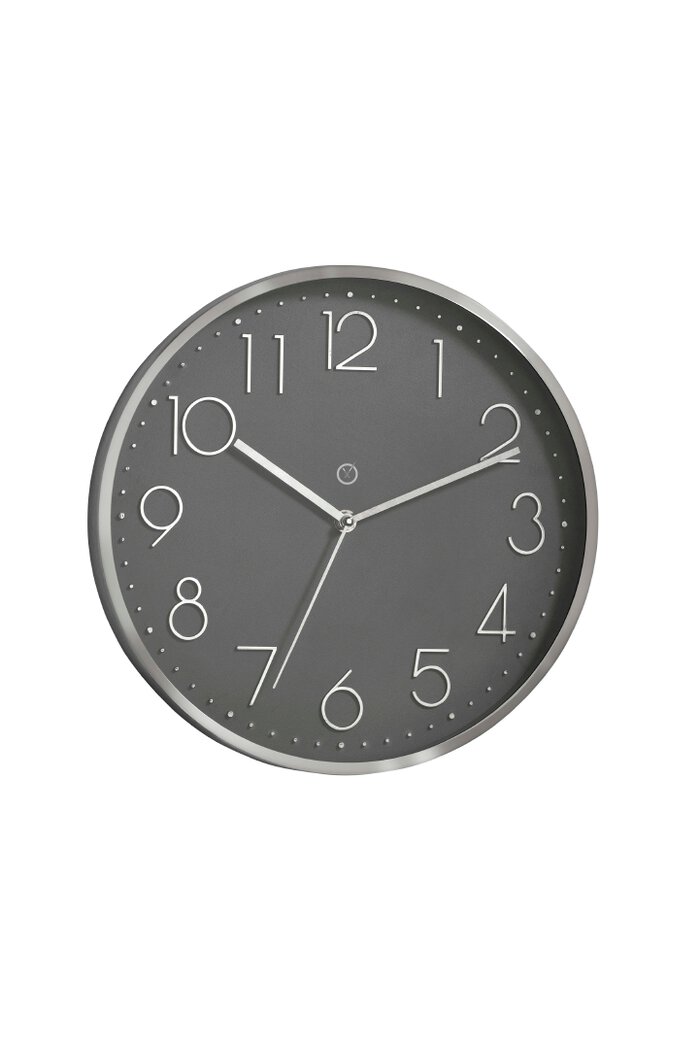 Quarzwanduhr Virginia Grau Kaufen Segm ller