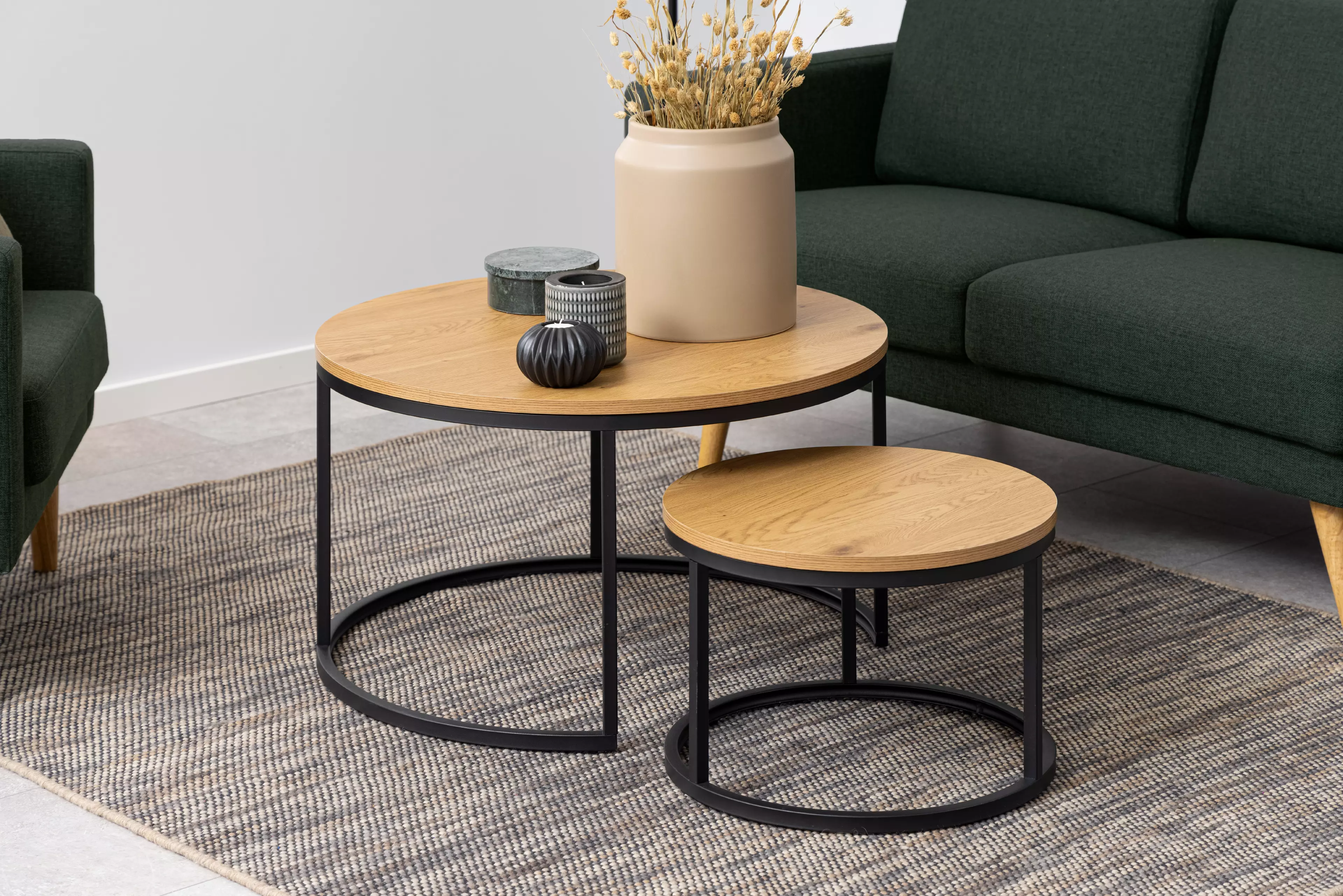 Moderne runde Couchtische fürs Wohnzimmer kaufen | SEGMÜLLER