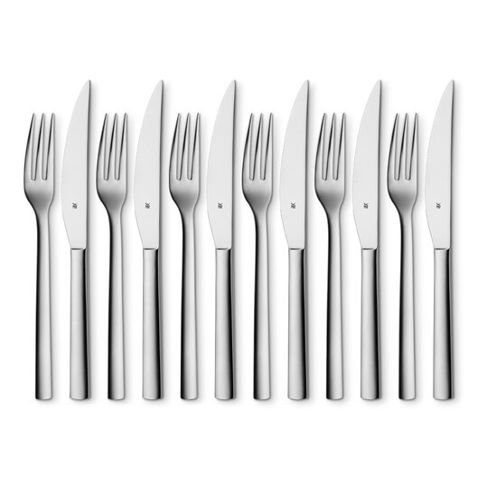 Edles Salatbesteck Aus Titan-beschichtetem Edelstahl - Gold, 29cm