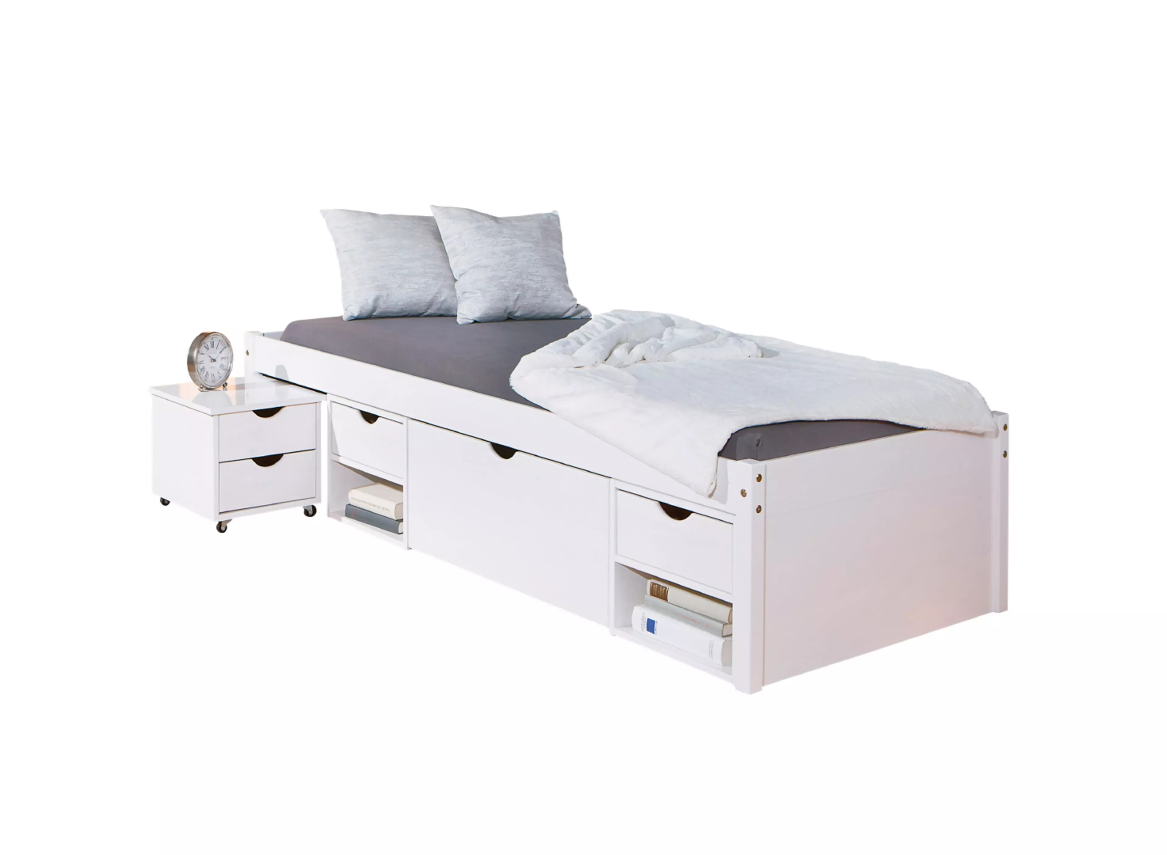 Jugendbett Mit Gastebett Und Stauraum