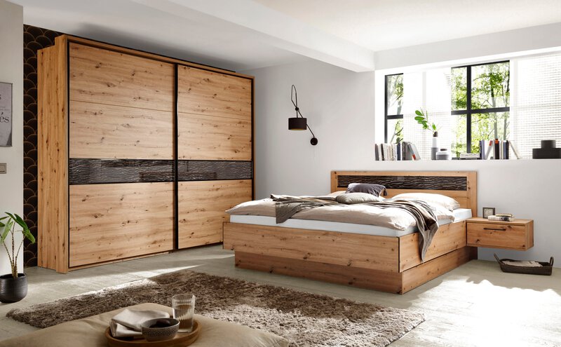 Schlafzimmer-Set Solid 4tlg. Braun kaufen | Segmüller 3477726-00001