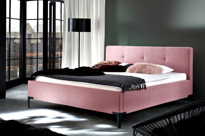 Polsterbett Modern Time 180 X 200 Cm Rosa Segmuller Onlineshop