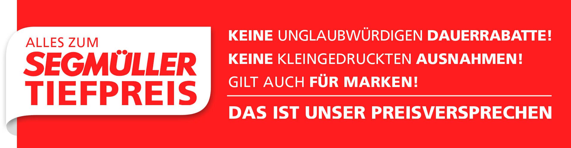 SEGMÜLLER Gutscheine so macht Einkaufen Spaß