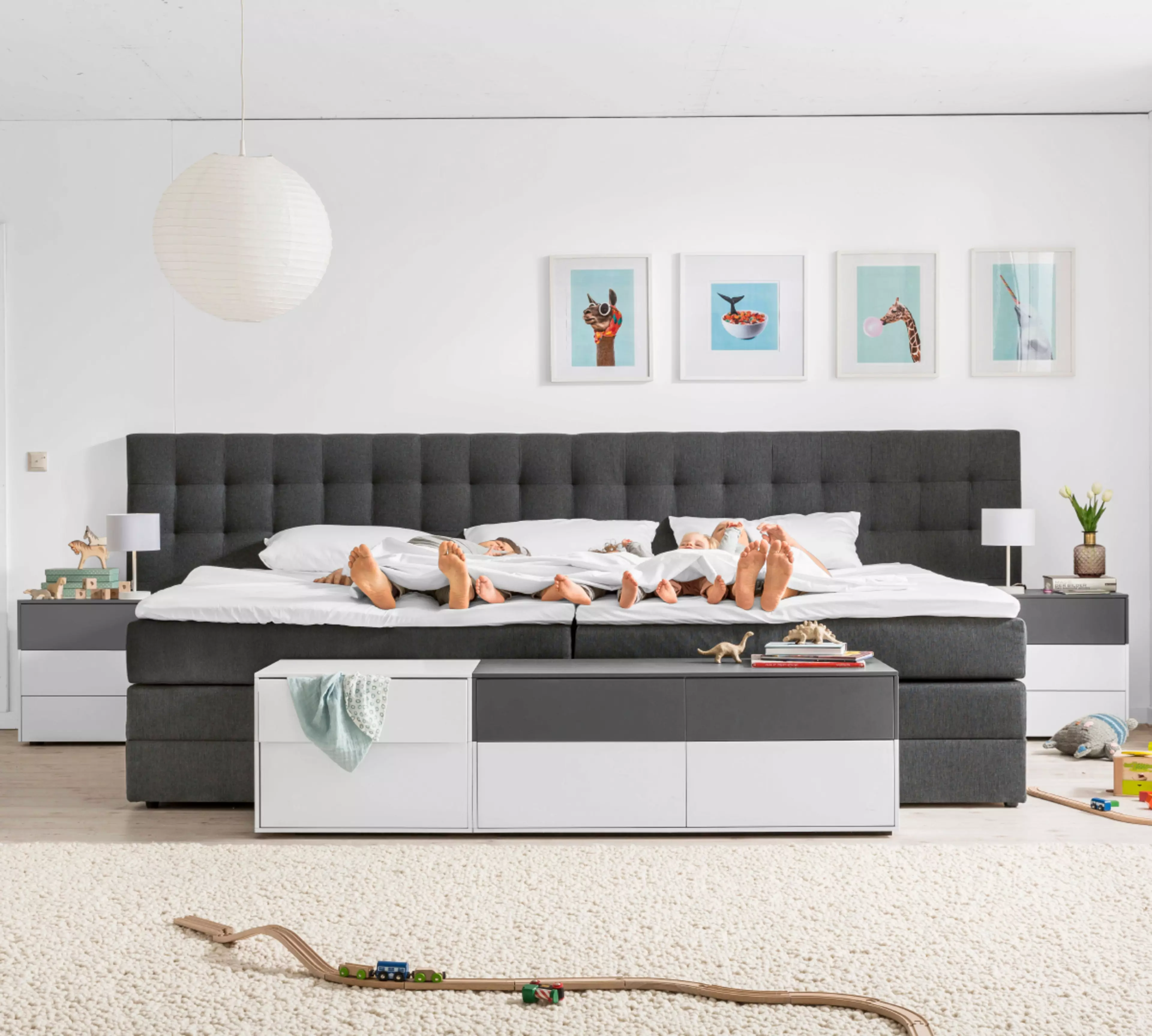 Familienbett 300x200 Boxspring