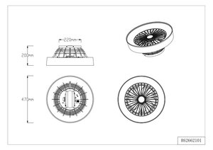 Deckenventilator "Farsund"