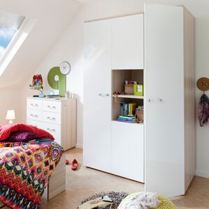 Kleiderschrank - Calisma, 140 x 210 cm - Weiß | Segmüller ...