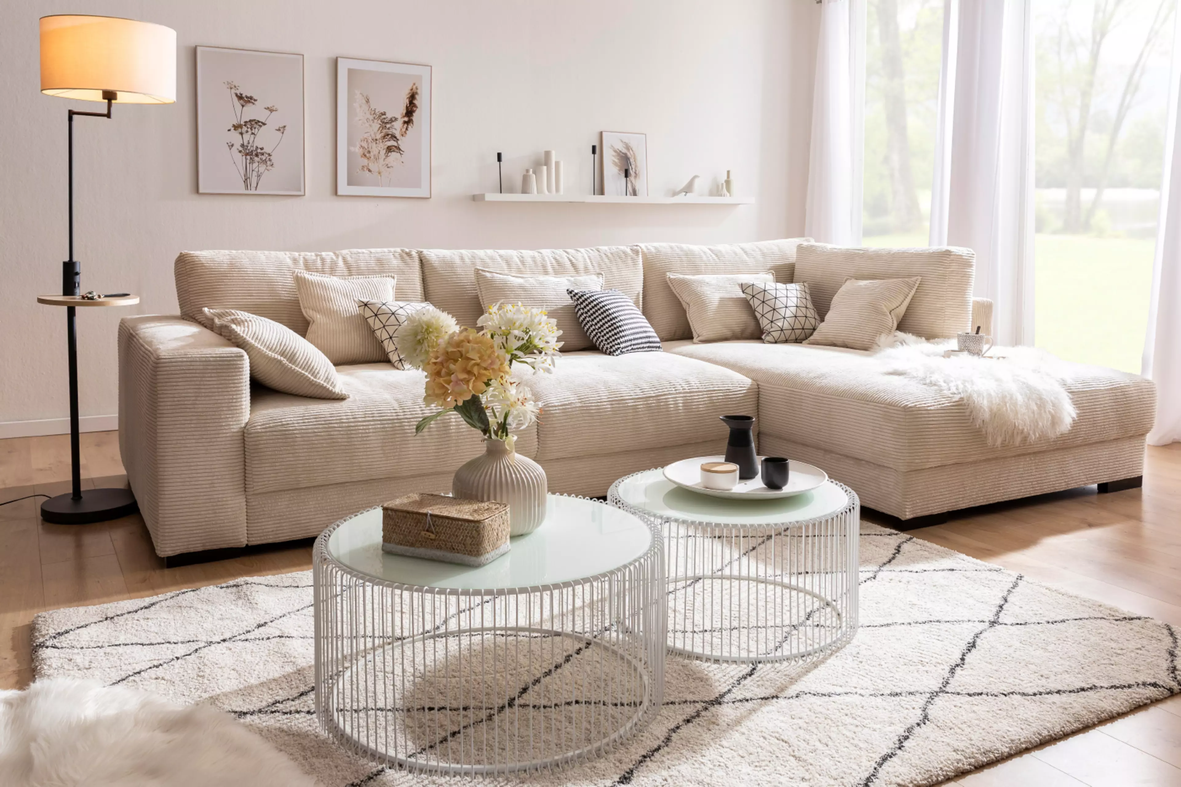 Beige Ecksofas für Ihr Zuhause kaufen | SEGMÜLLER