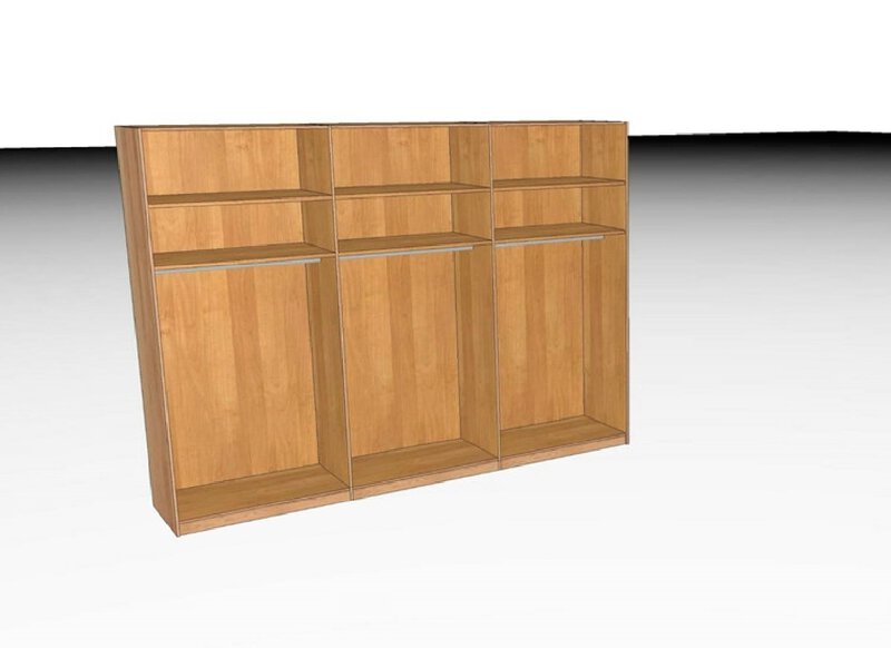 Schwebetürenschrank