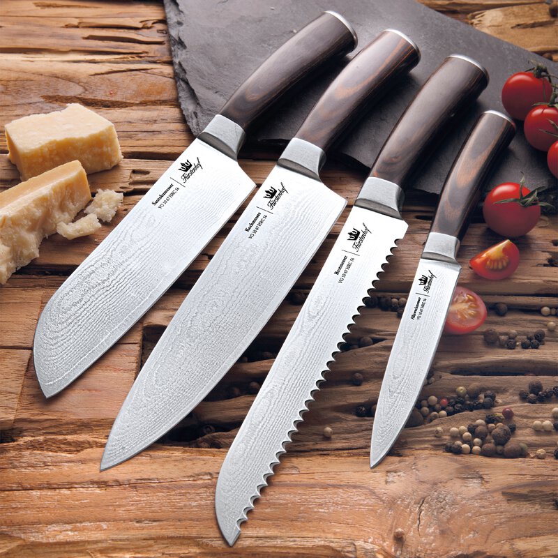 kochmesser damaststahl