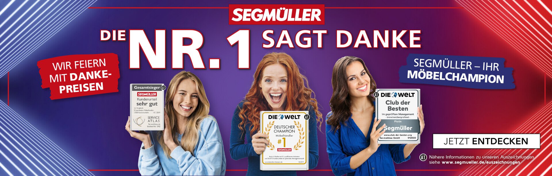 SEGMÜLLER sagt Danke