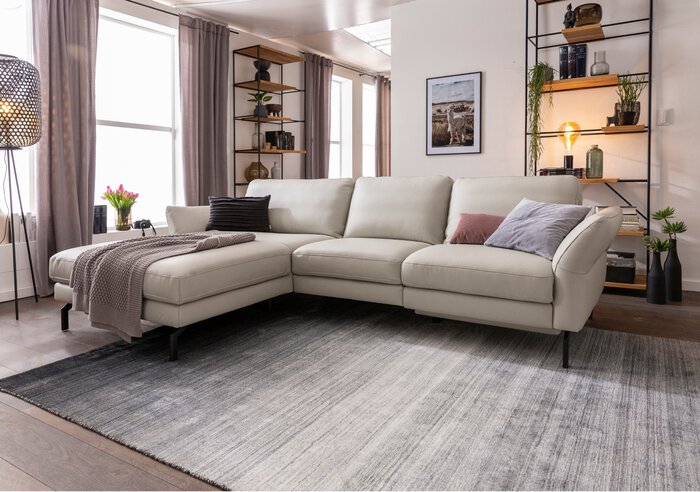 Ecksofa New York MAISON Hellgrau Kaufen Segm ller