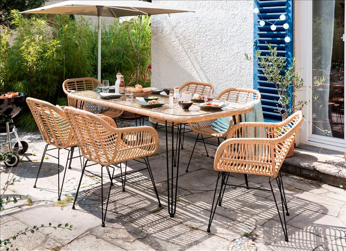 Gartenmöbel Set Tonga 7tlg. Beige kaufen Segmüller