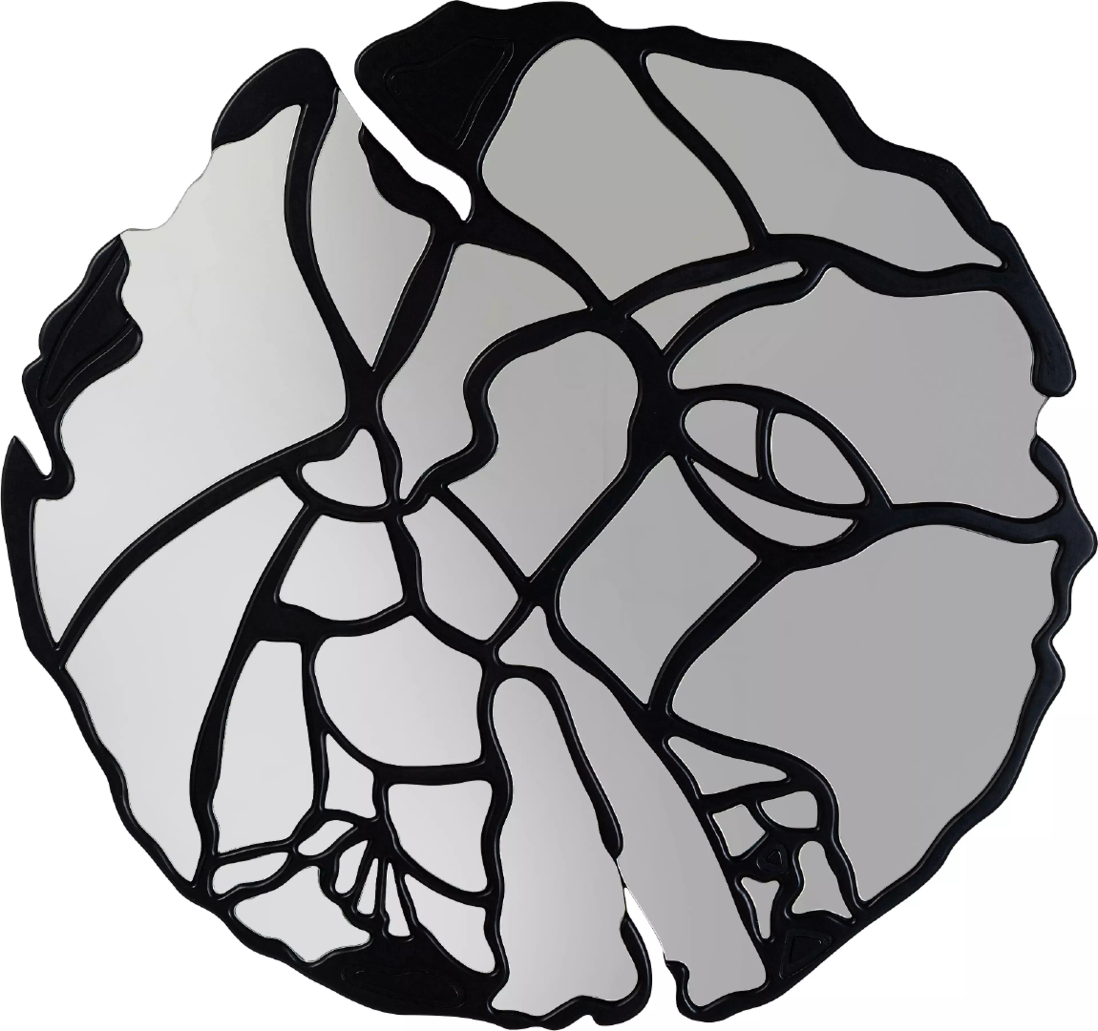 3er-Set Silberne Wandspiegel – Dekorativ, Je 25x25 Cm, Mit Haken