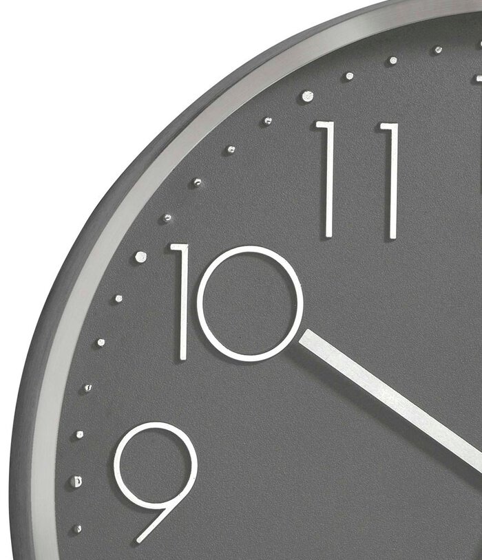Quarzwanduhr Virginia Grau Kaufen Segm ller